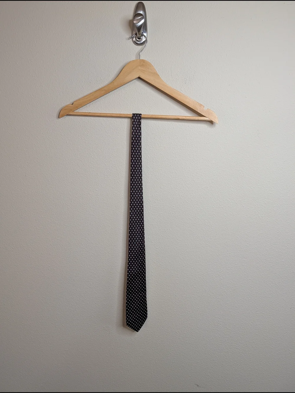 Giorgio Giarmo Pure Silk Tie | Made‎ in Italy | Brown | Floral Medallion Print